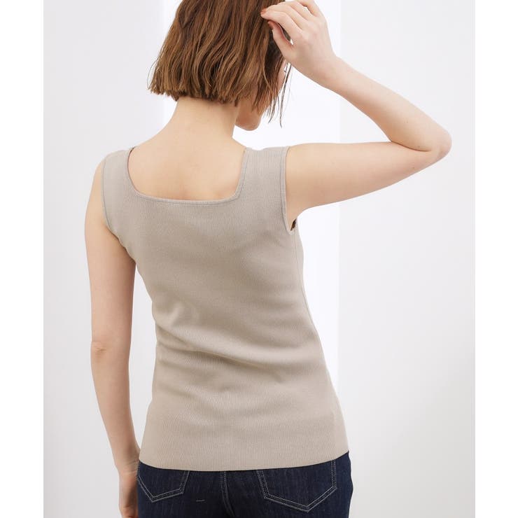 2WAYスクエアニットタンク | grove | 詳細画像7 