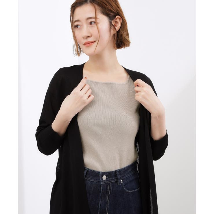 2WAYスクエアニットタンク | grove | 詳細画像10 