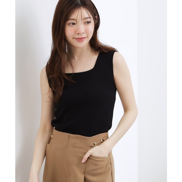 2WAYスクエアニットタンク | grove | 詳細画像13 