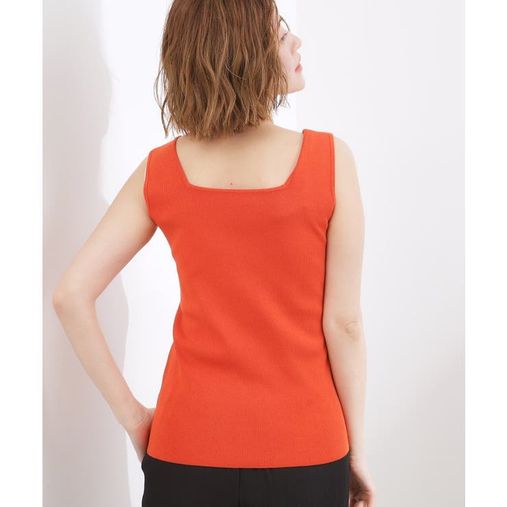 2WAYスクエアニットタンク | grove | 詳細画像21 