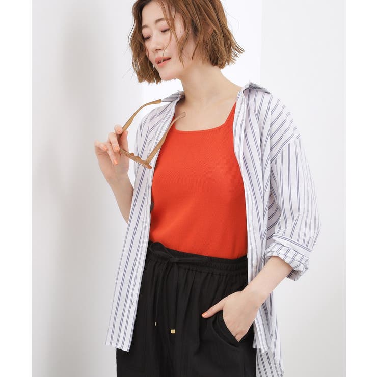 2WAYスクエアニットタンク | grove | 詳細画像22 