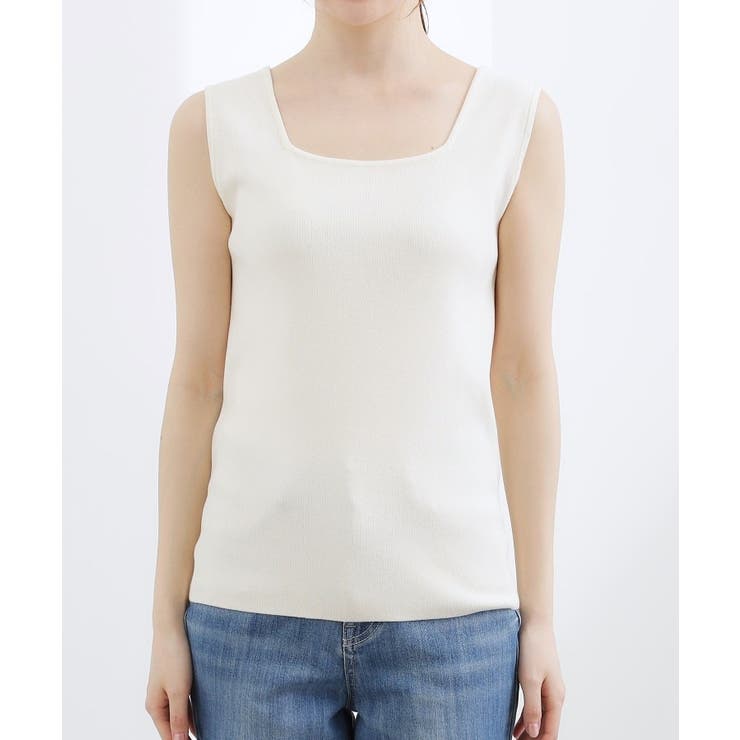 2WAYスクエアニットタンク | grove | 詳細画像25 