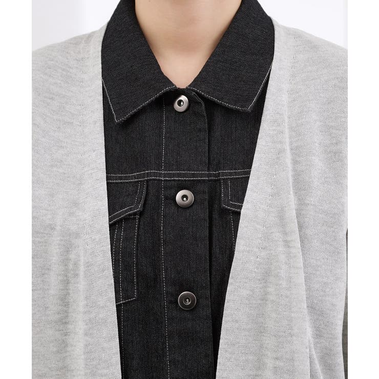 【接触冷感／UVカットetc】ベーシックロングカーディガン | grove | 詳細画像16 