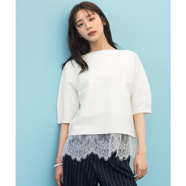 【貴島明日香さん着用】裾レイヤードタンクトップ | grove | 詳細画像5 