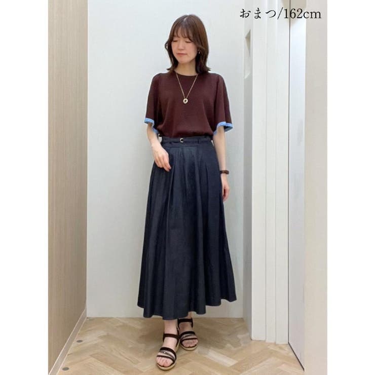 高評価！【シリーズ累計36万枚！名品ニット】やわらかドライタッチ スカラップスリ… | grove | 詳細画像34 