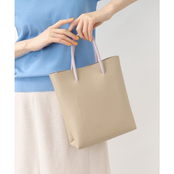 バイカラー2WAYトート[品番：WRDW0165916]｜grove（グローブ）の