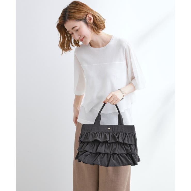 【撥水】ティアード2WAYトート | grove | 詳細画像1 