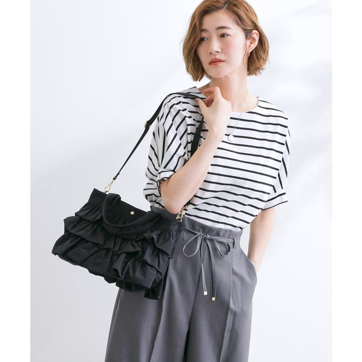 【撥水】ティアード2WAYトート | grove | 詳細画像5 