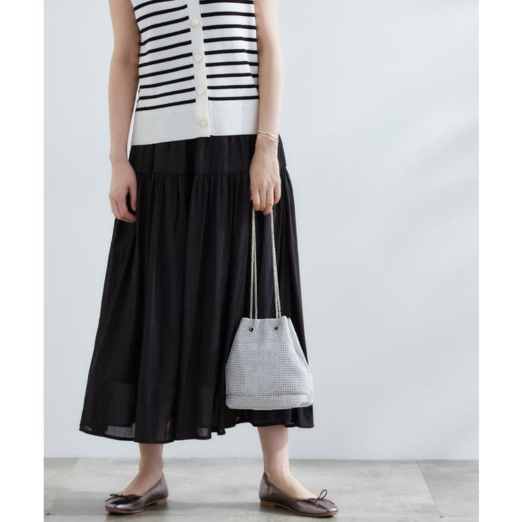 シルバー(006) | アソートチェーン巾着ショルダー | grove