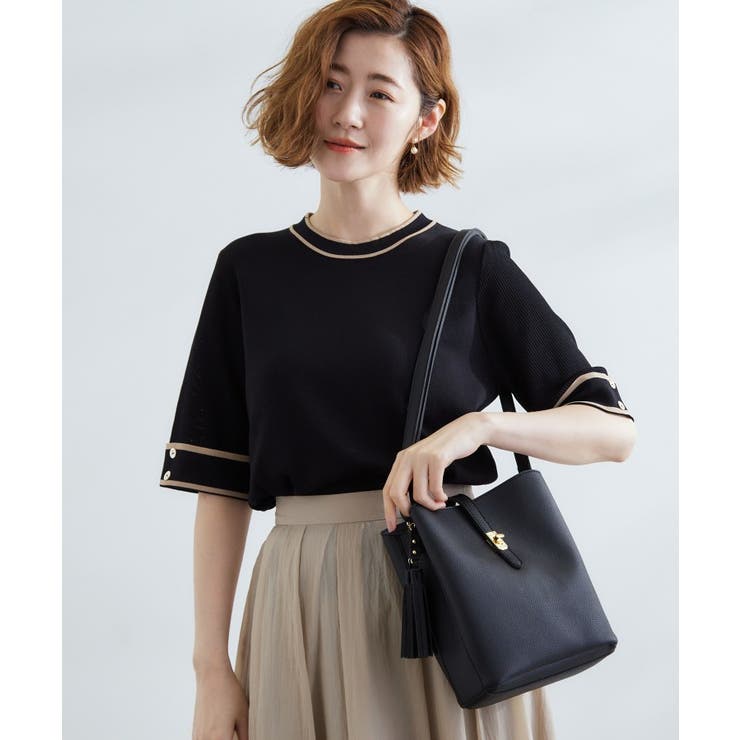 ブラック(019) | 人間工学ベルトタッセル縦型ショルダー | grove