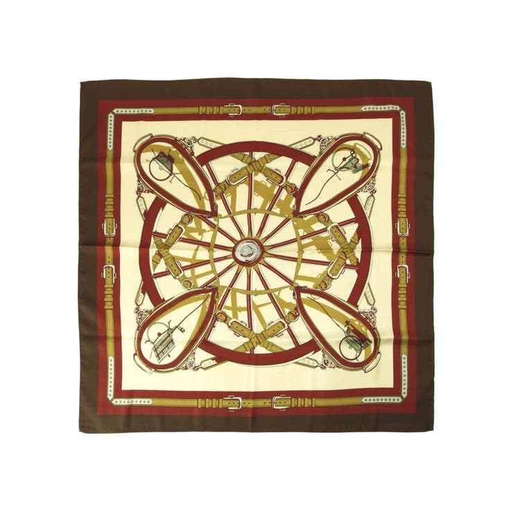 ボルドー(164) | 柄アソート大判スカーフ | grove