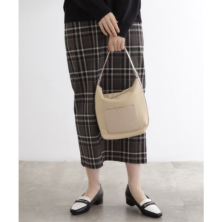 グレージュ(050) | ポケット2WAYショルダーバッグ | grove