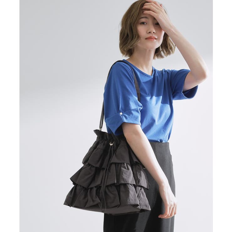 【撥水】ティアードドロストショルダー | grove | 詳細画像3 