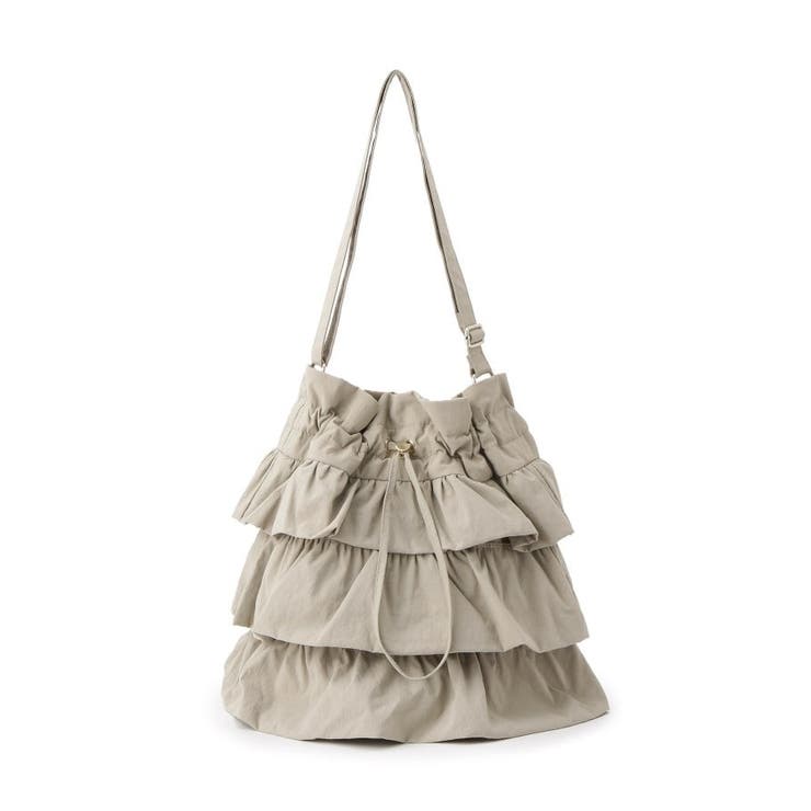 【撥水】ティアードドロストショルダー | grove | 詳細画像12 