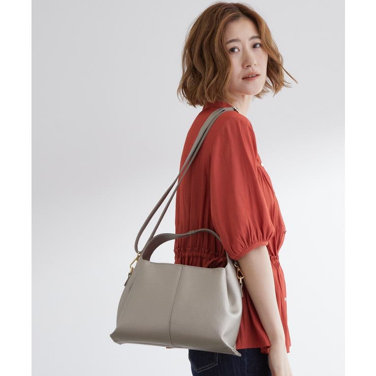 ブラックシルバー(009) | タック2WAYワンショルダーバッグ | grove