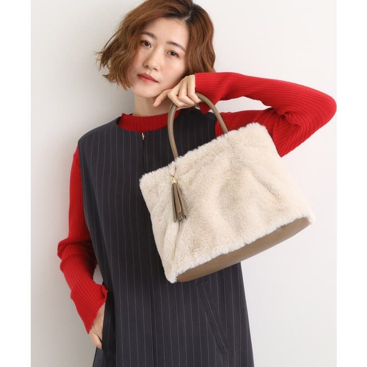 タックタッセルエコファー2WAYトート | grove | 詳細画像2 