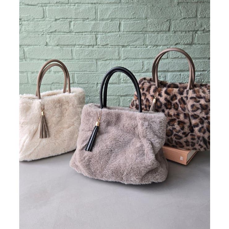 タックタッセルエコファー2WAYトート | grove | 詳細画像1 