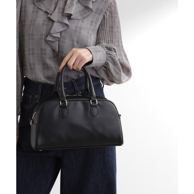 ブラック(019) | スクエアシック2WAYボストン | grove