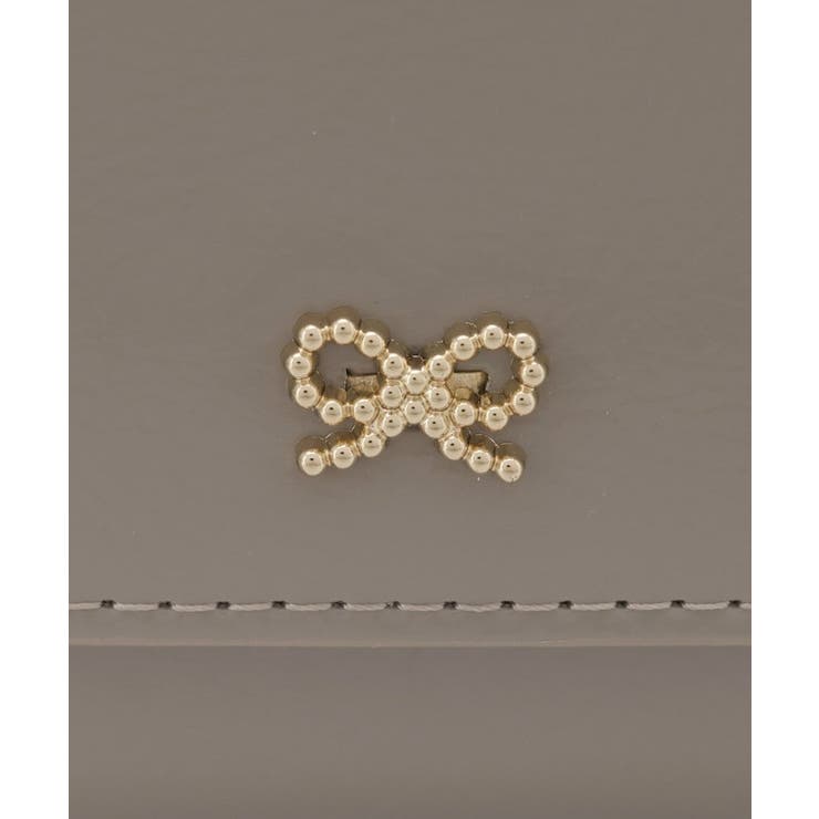 エナメルリボン3つ折財布 | grove | 詳細画像8 