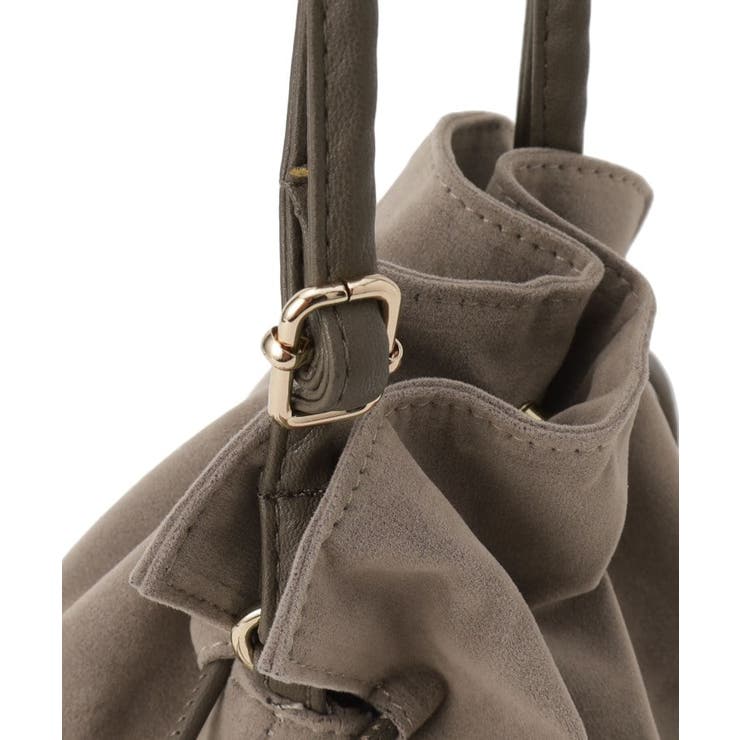 スタッズスエード調巾着ショルダー | grove | 詳細画像21 