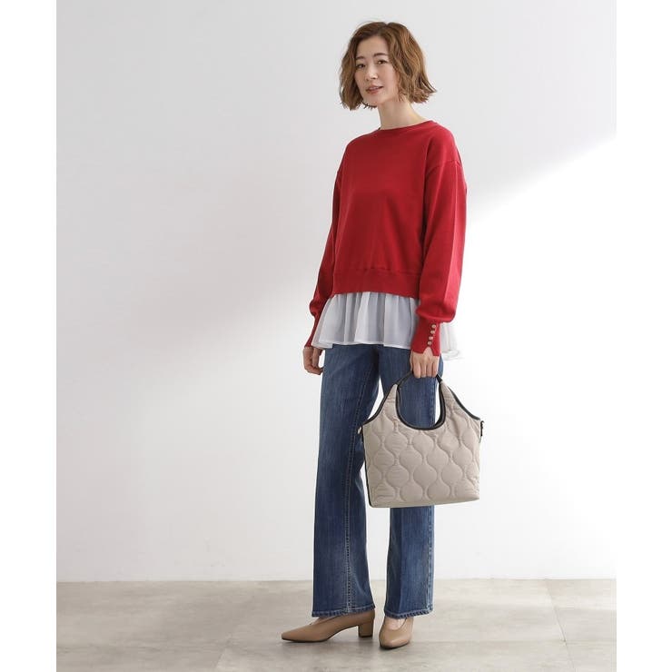 【撥水】キルトクリテ2WAYトート | grove | 詳細画像6 