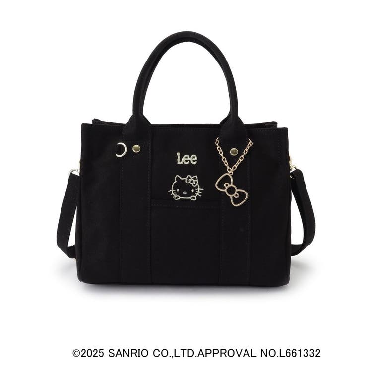ハローキティ】Lee別注ポケット刺繍スクエアトート[品番：WRDW0223988
