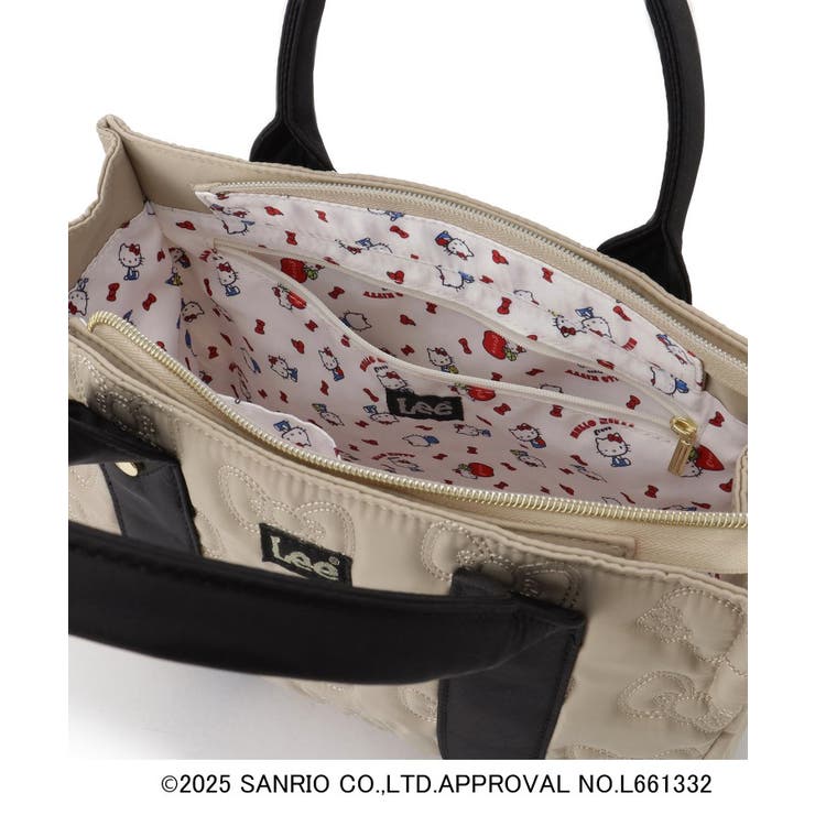 【ハローキティ】Lee別注リボンキティキルトスクエアトート | grove | 詳細画像16 