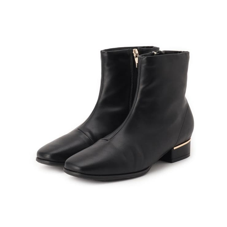 【人間工学/優しい履き心地】ストレッチメタルパーツブーツ | grove | 詳細画像1 