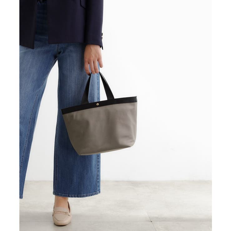 チャコールグレー(013) | 【撥水】テープ2WAYトート | grove