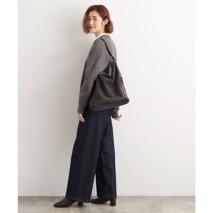 スエード調コンビワンンショルダー | grove | 詳細画像5 