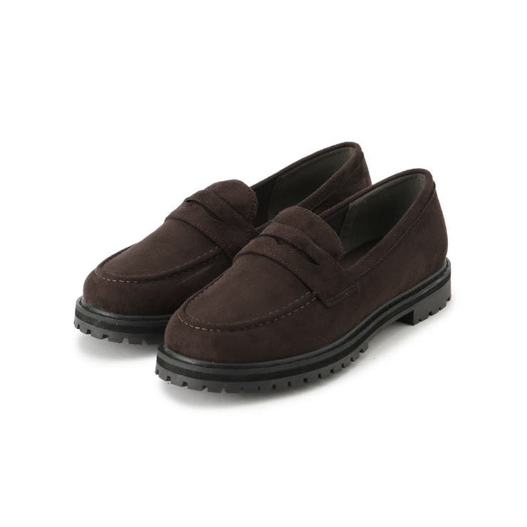 スエードブラウン(743) | トラックソールローファー | grove