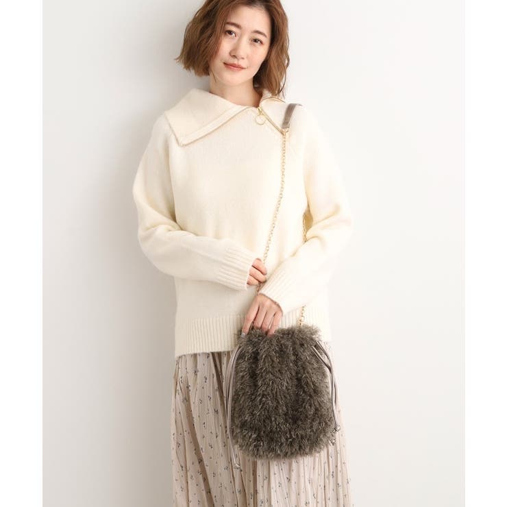 プードル巾着チェーンショルダー | grove | 詳細画像4 