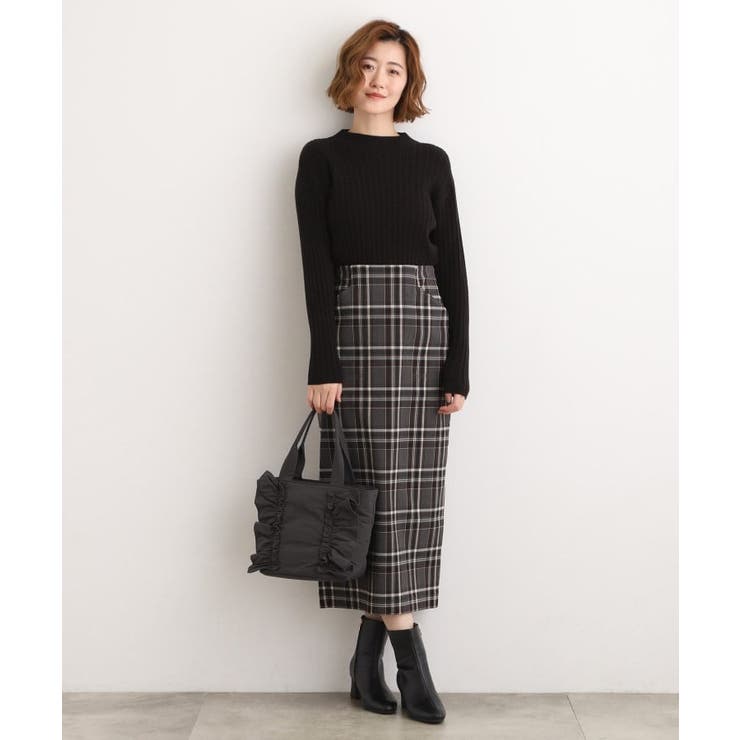 【撥水】縦フリル2WAYトート | grove | 詳細画像2 