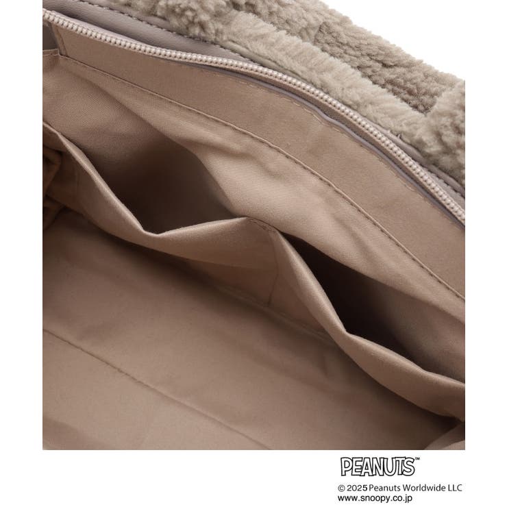 【PEANUTS】ボアスクエア2WAYトート | grove | 詳細画像26 