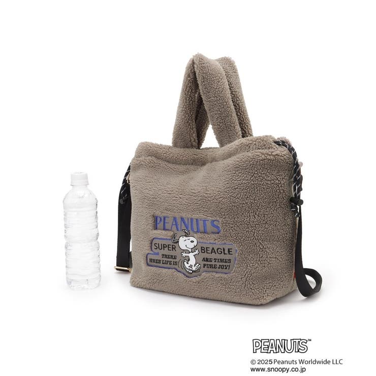 【PEANUTS】ボア巾着トート | grove | 詳細画像12 