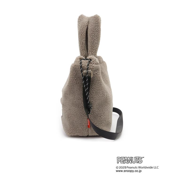 【PEANUTS】ボア巾着トート | grove | 詳細画像17 