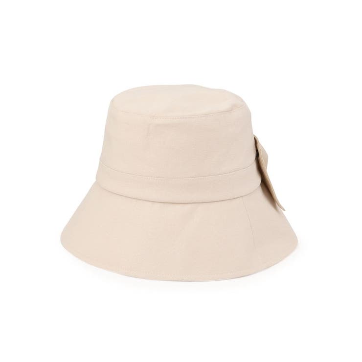 リボン付きバケットハット【UVカット・サイズ調整・ポケッタブル】 | grove | 詳細画像1 