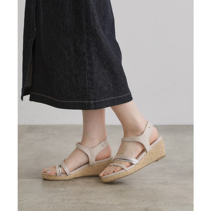 【大人気につき追加！・人間工学】メタルラインワンタッチサンダル | grove | 詳細画像7 