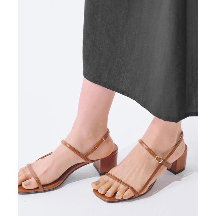 【細めのストラップでトレンド感◎】スリムストリングヒールサンダル | grove | 詳細画像8 