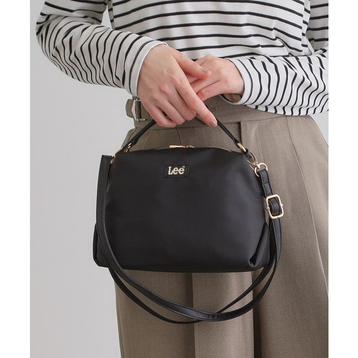 ブラック(019) | 【Lee別注】ダブルハンドル2WAYショルダー | grove