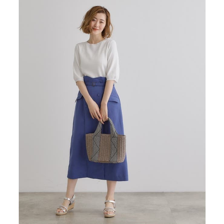 ペーパー巾着コードラメ2WAYトート | grove | 詳細画像4 