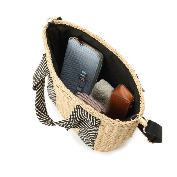 ペーパー巾着コードラメ2WAYトート | grove | 詳細画像22 