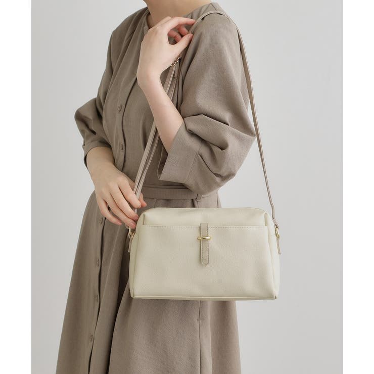 アイボリー(504) | 人間工学ベルトスクエアショルダー | grove