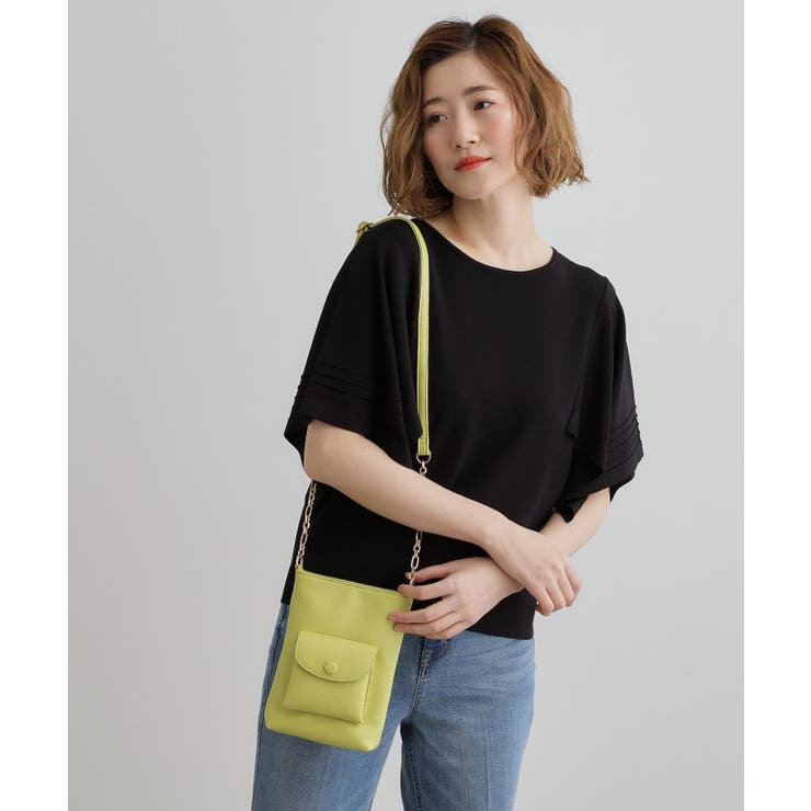 クルミポケットサイドチェーンミニショルダー | grove | 詳細画像5 