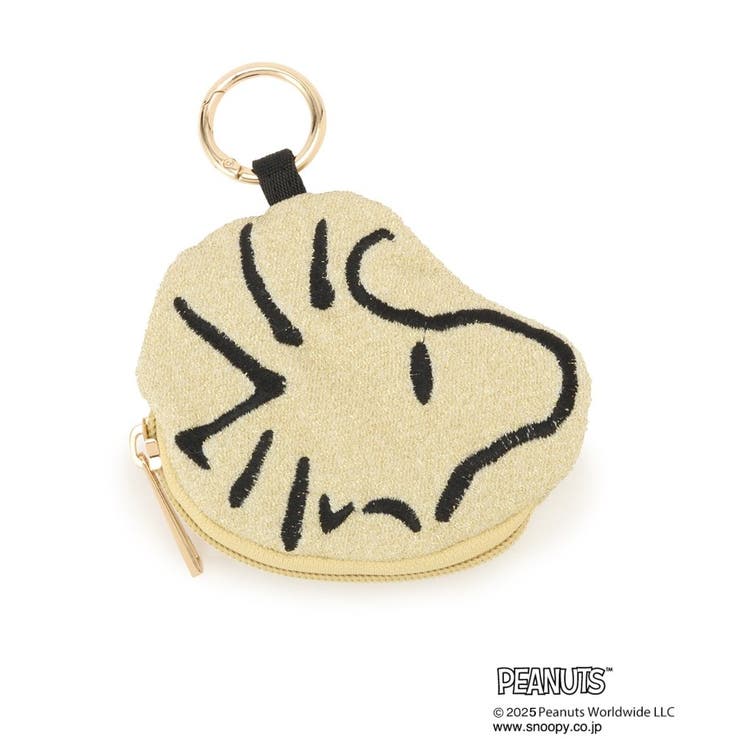 イエロー(031) | 【PEANUTS75th】フェイスチャームポーチ | grove