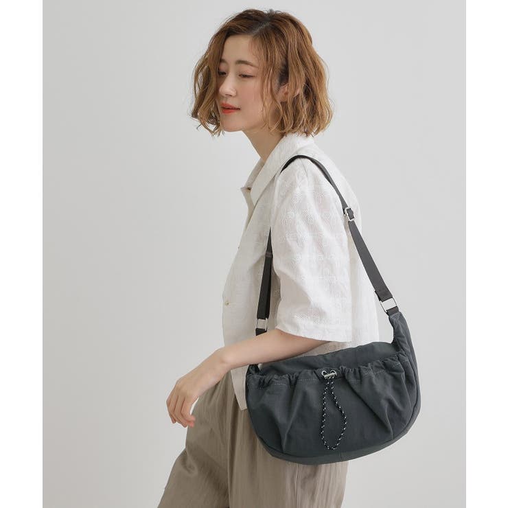 ドロストポケットナイロンショルダー | grove | 詳細画像1 