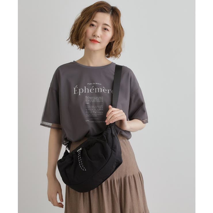 ドロストポケットナイロンショルダー | grove | 詳細画像3 