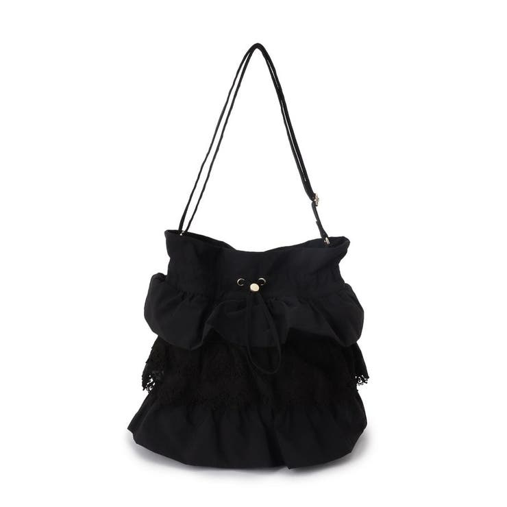 人気BAGにドット柄・レースが新登場！ティアードドロストショルダー | grove | 詳細画像9 