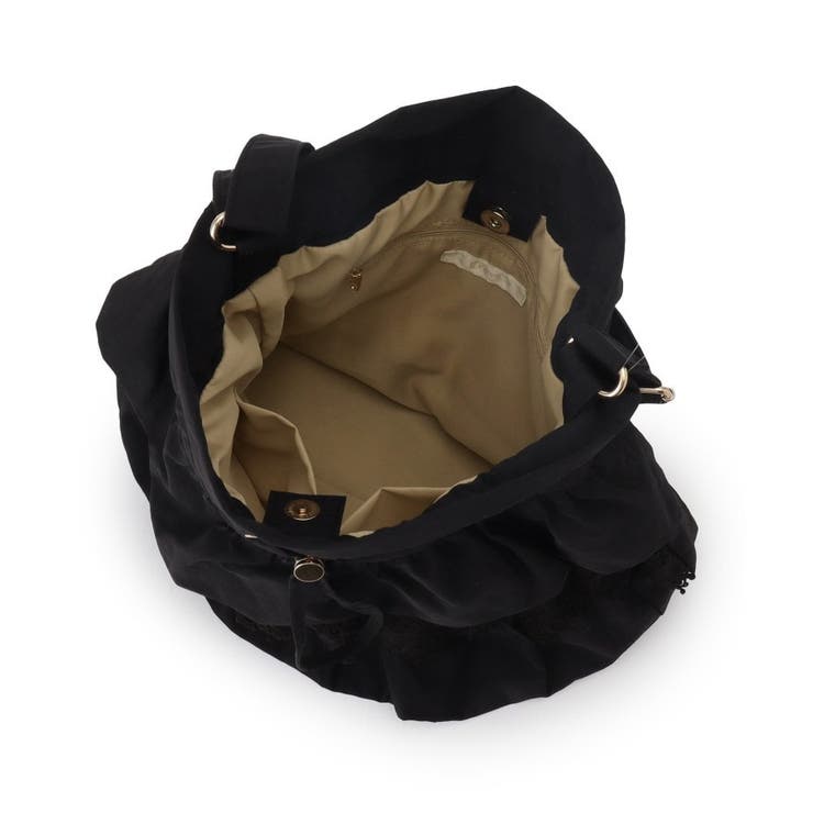 人気BAGにドット柄・レースが新登場！ティアードドロストショルダー | grove | 詳細画像16 