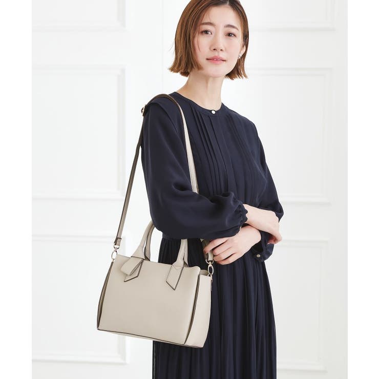 リボンハンドル2WAYトート | grove | 詳細画像2 